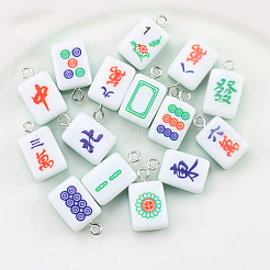 30Pcs 15 Styles Resin Pendants&nbsp;RESI-BM0001-15