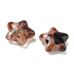 Leopard Print Opaque Acrylic Beads&nbsp;OACR-B052-08