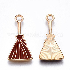 Alloy Enamel Pendants&nbsp;X-ENAM-Q442-010-RS