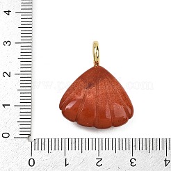 Natural Red Jasper Carved Pendants&nbsp;G-G330-02G-09