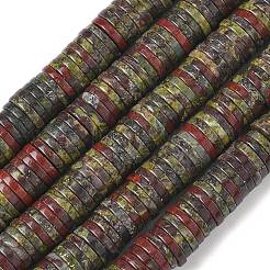Natural Dragon Blood Beads Strands&nbsp;G-G329-B07-8x1mm