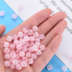 Transparent Crackle Acrylic Beads&nbsp;MACR-S373-66-N02