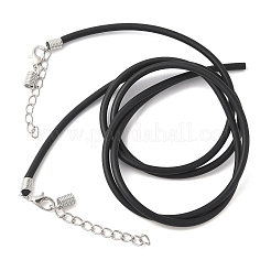 Black Rubber Necklace Cord Making&nbsp;RCOR-D002-B