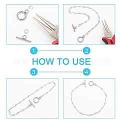 Alloy Toggle Clasps&nbsp;TIBE-EA774Y-P-NR