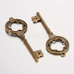 Tibetan Style Alloy Big Pendants&nbsp;TIBEP-3580-AB-LF