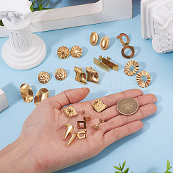 304 Stainless Steel Stud Earring Findings&nbsp;STAS-TA0004-29