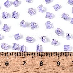 Transparent Inside Colours Glass Seed Beads&nbsp;SEED-T007-13I