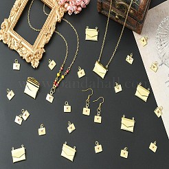 10Pcs Rack Plating Brass Pendants&nbsp;KK-SZ0003-39