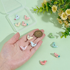 14Pcs 7 Styles Handmade Porcelain Beads&nbsp;PORC-SC0001-47
