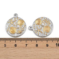 304 Stainless Steel Pendants&nbsp;STAS-P410-29P