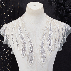 2Pcs 2 Styles Polyester Embroidery Sew on Appliques&nbsp;DIY-CY0001-02A-01