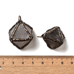 Natural Colorful Fluorite Pendants&nbsp;G-K381-03R