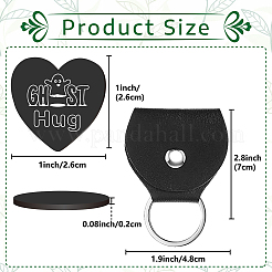 1Pc Heart Shape 201 Stainless Steel Commemorative Decision Maker Coin&nbsp;AJEW-CN0001-68C