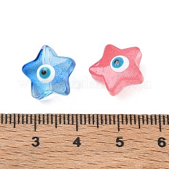 Handmade Evil Eye Lampwork Beads&nbsp;LA-CBAAB97-01C