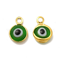 Ion Plating(IP) 304 Stainless Steel with Glass Enamel Charms&nbsp;STAS-G305-10G
