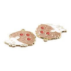 Alloy Enamel Pendants&nbsp;X1-ENAM-D051-08G