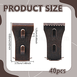 Steel Wall Mounted Hooks&nbsp;FIND-WH0181-18