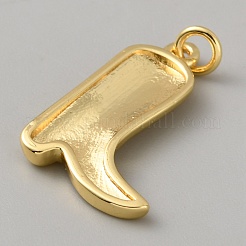 Brass Pendants&nbsp;KK-WH0062-253A-G