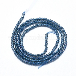 Electroplate Glass Beads Strands&nbsp;GLAA-F079-A-FR19