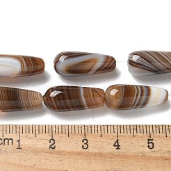 Natural Banded Agate Beads Strands&nbsp;G-NH0001-I01-01