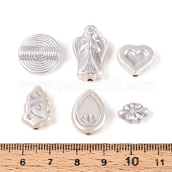 Pearlized Opaque Acrylic Beads&nbsp;X-OACR-T029-04A