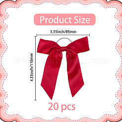 20Pcs Polyester Bowknot&nbsp;DIY-CY0002-37