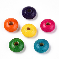 Natural Wood Dyed Beads&nbsp;WOOD-ZX032-11
