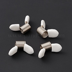 201 Stainless Steel Mini Spring Bead Clamps for Beading Jewelry Making&nbsp;TOOL-D058-01P
