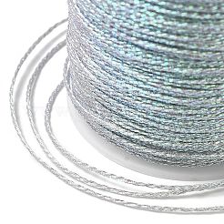 12 Rolls 12 Colors 6-Ply PET Polyester Metallic Thread&nbsp;OCOR-L046-02