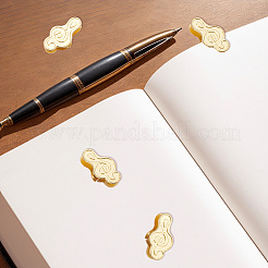 4Pcs Musical Note Zinc Alloy Clips&nbsp;AJEW-CP0009-08A-G