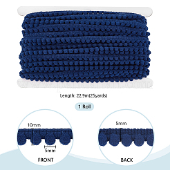 24~25 Yards Polyester Lace Trim&nbsp;OCOR-PH0004-29B