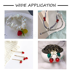 35Pcs 7 Style Handamde Bumpy Lampwork Beads&nbsp;LAMP-CD0001-11