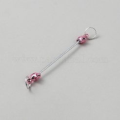 Stainless Steel Beadable Keychain Bar for Jewelry Making DIY Crafts&nbsp;AJEW-WH20070-129C-02