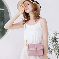 2Pcs 2 Colors Iron O-Shaped Cable Chain Bag Straps&nbsp;FIND-WR0008-84