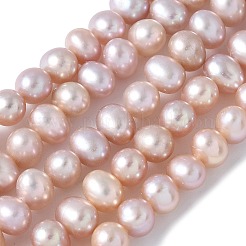 Natural Cultured Pearl Beads Strands&nbsp;PEAR-I007-07R-03B