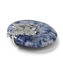 Natural Blue Spot Jasper Pendants&nbsp;G-E088-03P-03