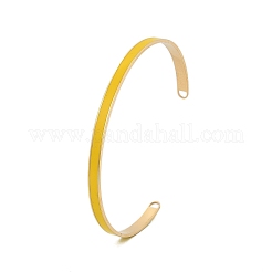 304 Stainless Steel Cuff Bangles for Women&nbsp;BJEW-Z087-09G