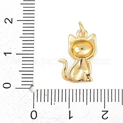 Brass Pendants&nbsp;KK-D258-20G