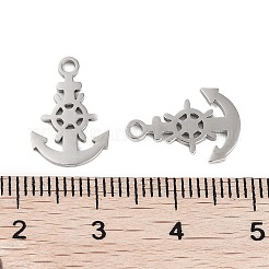 Non-Tarnish 316 Surgical Stainless Steel Charms&nbsp;STAS-C096-03P