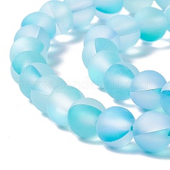 Synthetic Moonstone Beads Strands&nbsp;G-E573-01A-12