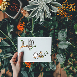 Rubber Clear Stamps&nbsp;DIY-WH0251-044