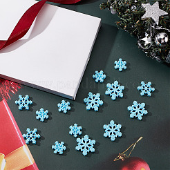 3 Styles Christmas Opaque Resin Cabochons&nbsp;CRES-GF0001-02