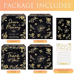 1 Set Graduation Party Paper Grad Card Boxes&nbsp;CBOX-SP0001-04