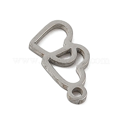 304 Stainless Steel Charms&nbsp;STAS-G355-06B-P