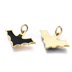 316 Surgical Stainless Steel Enamel Charms&nbsp;X-STAS-S116-384G