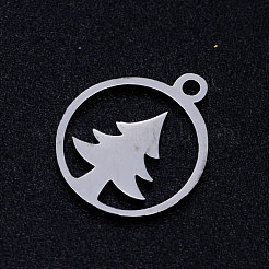 Non-Tarnish 304 Stainless Steel Hollow Pendants&nbsp;LS-STAS-Q201-JN301-1