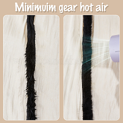 2M Artificial Wool Strips Garment Decotations&nbsp;DIY-CY0002-89C