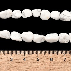 Natural Howlite Beads Strands&nbsp;G-C286-A20