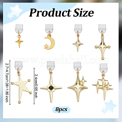 8Pcs Plastic Mobile Dustproof Plugs&nbsp;HJEW-OC00143