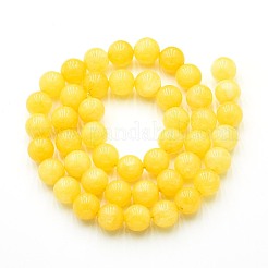 Natural Quartz Beads Strands&nbsp;G-N355-8mm-17